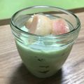 ☆あいちゃん's cooksnap of when they made 抹茶ヨーグルト♡　柿のトライフル❀.