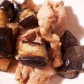 nana✩love's cooksnap of when they made 鳥もも肉とナスのポン酢炒め.