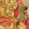 shyoko's cooksnap of when they made 豚とトマトの玉子とじ丼.
