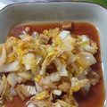 クック01IRBE☆'s cooksnap of when they made 白菜の硬い葉の炒め.