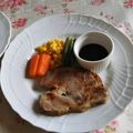 クックOAQVOG☆'s cooksnap of when they made 簡単ハンバーグソース&ハムステーキソース.