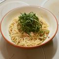 がりさん's cooksnap of when they made 塩もみ大根とツナの梅肉和えパスタ.