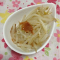 ぽぽきゅ's cooksnap of when they made おつまみにも！もやしの梅和え.