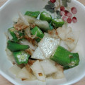 okarinnu's cooksnap of when they made とうがんとオクラのポン酢和え.
