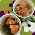 梅乃花おり's cooksnap of when they made 忙しい朝に！簡単ウインナースープをどうぞ.