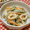 tokotann's cooksnap of when they made いんげんと竹輪のマヨごま油和え.