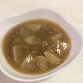 papikun's cooksnap of when they made 大根のそぼろ煮.