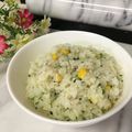 いちご海月's cooksnap of when they made 炊飯ジャー★簡単【ガーリックピラフ】♪.