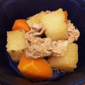 モコノスケ's cooksnap of when they made ほっこり♪長いもと豚肉の煮もの.