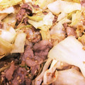ゆりえごはんすき's cooksnap of when they made 牛肉キャベツの白ゴマ野菜炒め♪簡単.