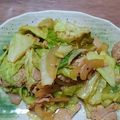 acco13's cooksnap of when they made 豚コマとキャベツの粒マスタード炒め.