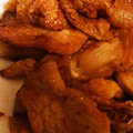 ＭＩ−ＳＡＮ's cooksnap of when they made 豚肉と油揚げのうま煮.