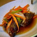 しろたび's cooksnap of when they made 簡単おつまみ♪さっぱり小アジの南蛮漬け.