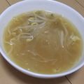 きらり流れ星's cooksnap of when they made 簡単✿もやしと春雨のあったかスープ♪.