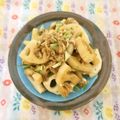 mmameco's cooksnap of when they made 蓮根ツナ炒め・たっぷりミョウガまぶし.