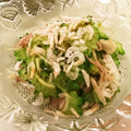 uruson's cooksnap of when they made 超簡単ゴーヤとミョウガの激ウマ塩昆布和え.
