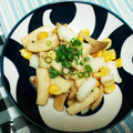 まぶたん's cooksnap of when they made イカとエリンギのバター炒め.