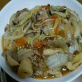 モカぷりん♪'s cooksnap of when they made 中華丼（八宝菜）.