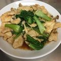 クックNLLKK6☆'s cooksnap of when they made 鶏むね肉とチンゲン菜のオイスター炒め.