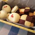 aoo79's cooksnap of when they made アイスボックスクッキー 市松模様❁.