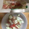 私は苺大福's cooksnap of when they made スイカの漬物.