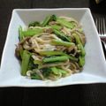 みずたぬき's cooksnap of when they made ほうれん草と舞茸の☆簡単☆和風パスタ.