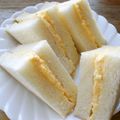 花時計咲いた's cooksnap of when they made ふわふわっ✿卵サンドイッチ.