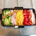 ＊:nori:＊'s cooksnap of when they made 簡単！スイカのキャラ弁☆.