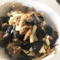 Goldlion's cooksnap of when they made キャベツシャキシャキ♪茄子の味噌炒め♪.