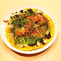 mietan-yutan's cooksnap of when they made もやし卵のお好み焼き風inチーズ！.