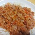 まいまい0920's cooksnap of when they made 簡単♪　冷凍トマトのミートソース♪.