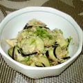 よこひぃ's cooksnap of when they made さば缶となすと青じその酢醤油和え　簡単.