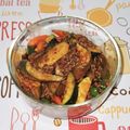 ガッキーパパ's cooksnap of when they made ズッキーニとなすのカレー炒め.