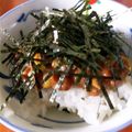 サナギさん's cooksnap of when they made チョレギサラダ風納豆ご飯.
