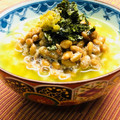島子☆'s cooksnap of when they made 日本茶にこだわる納豆茶漬け　柚子胡椒風味.