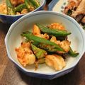 えだまめ食堂's cooksnap of when they made オクラと海老のカレーバター醤油ソテー.