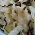まよかま's cooksnap of when they made 給食☆春キャベツの塩昆布あえ.