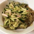 ゆうかʕ•ᴥ•ʔ's cooksnap of when they made 簡単♬春雨サラダ♬.