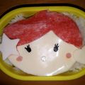 クックSYLJBP☆'s cooksnap of when they made キャラ丼『ツムツム風アリエル』.