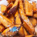 ますぴょんくーみん's cooksnap of when they made 簡単 大学芋 (本格的な味).