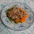 イチゴ、イチゴ。's cooksnap of when they made 子供も大好き☆豆苗と納豆のねばねば和え.