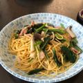 にむばすしゅたーぜん's cooksnap of when they made 簡単和風パスタ 初心者.
