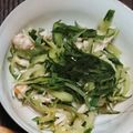 ごんべい君's cooksnap of when they made ささみときゅうりの梅しそ和え☆.
