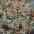 ごんべい君's cooksnap of when they made 簡単さっぱり✨鮭と大葉の寿司飯.