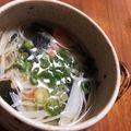 ようぷりん's cooksnap of when they made カニカマで旨味たっぷり♡わかめスープ.