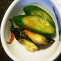 しましまし３３３３'s cooksnap of when they made きゅうりの出汁和え.