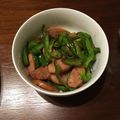 A☆Ｙ's cooksnap of when they made ピーマンとウインナーの胡麻炒め.