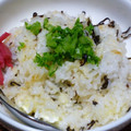 ★KAZUYO★'s cooksnap of when they made ウメェ～★塩昆布とチーズの焼きめし.