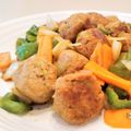イエローバード's cooksnap of when they made 肉団子とピーマンの生姜炒め.
