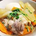 かすがべ's cooksnap of when they made レンジで簡単♡我が家の鶏大根.